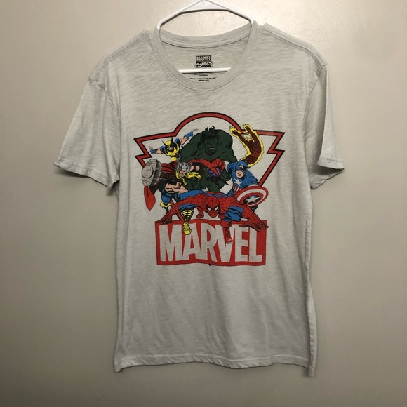 Marvel Other - Marvel comics avengers graphic t shirt gray
